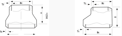 不銹鋼異徑管設(shè)計(jì)圖 不銹鋼異徑管設(shè)計(jì)圖